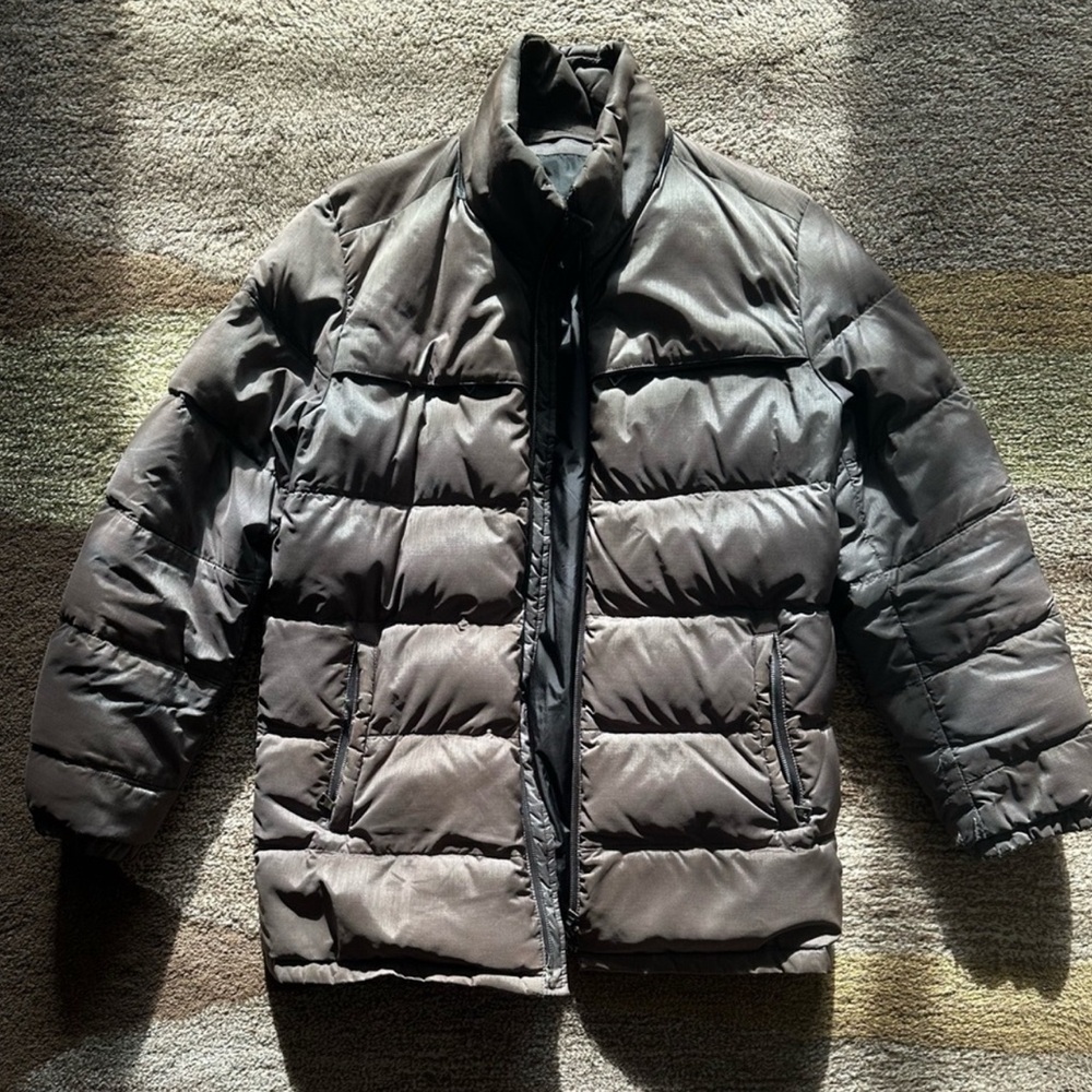 Vintage Prada Grey Men’s Down Jacket